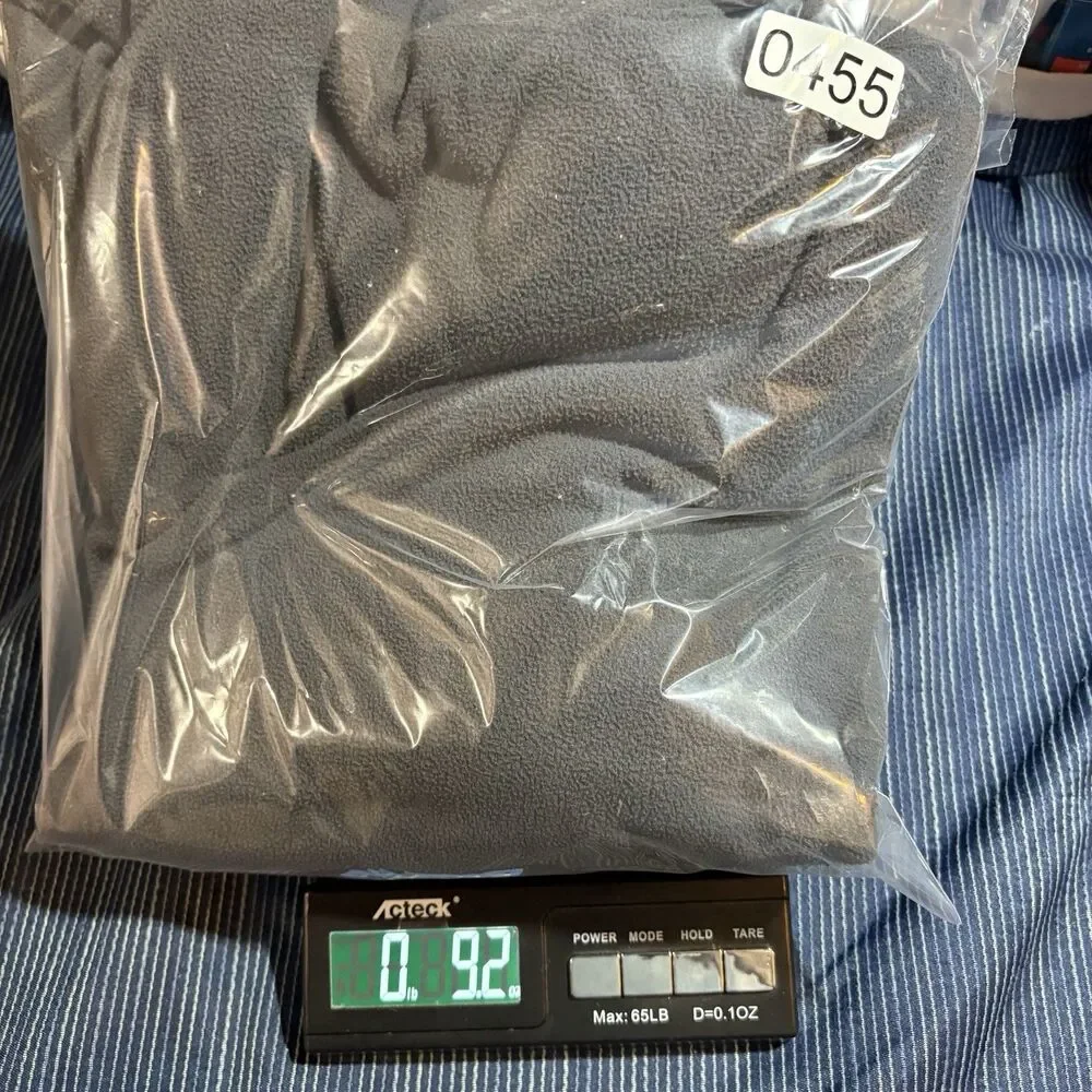 The North Face Fleece Pullover Men XL Black 1/4 Zip Outdoor Hiking Corewear
